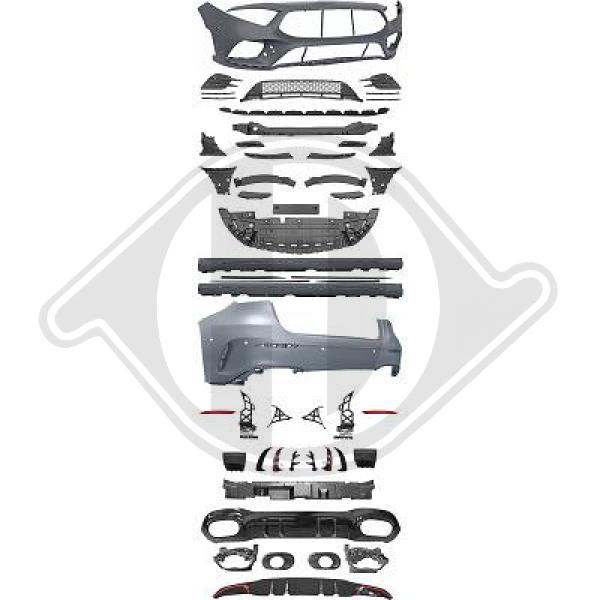 Mercedes A-Klasse W177 18->> - Zderzak