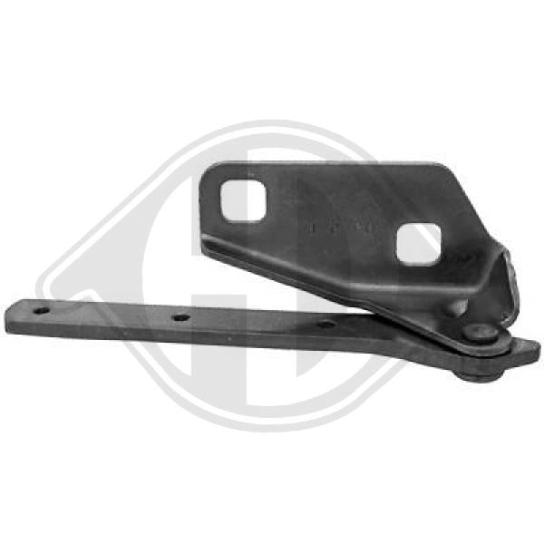 Mercedes M-Kl. W163 01-05 - Zawias pokrywa komory silnika