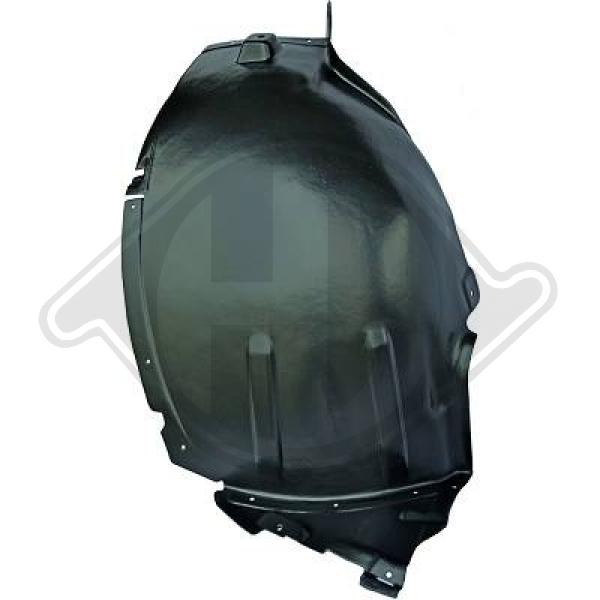 Mercedes M-Klasse (W164) 05-08 - Poszycie Wnęka na koła