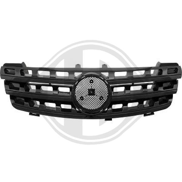 Mercedes M-Klasse (W164) 05-08 - Kratka chłodnicy (grill)