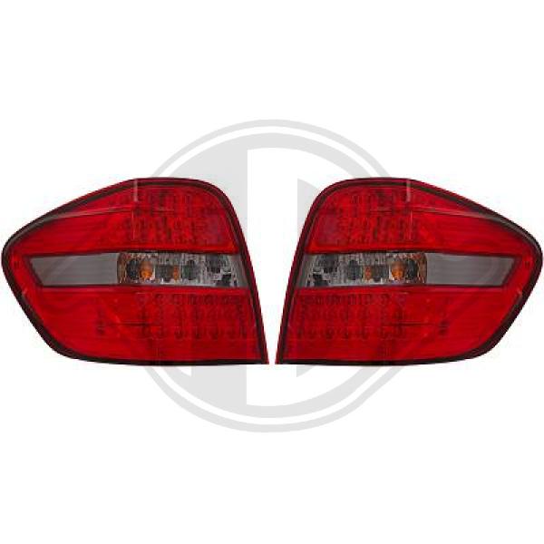 Mercedes M-Klasse (W164) 08-11 - Zestaw lampy tylnej