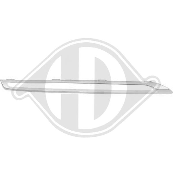 Mercedes GLE-Kl. W166 16->> - Pokrywa kratka chłodnicy