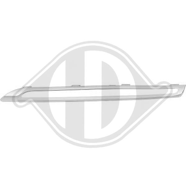 Mercedes GLE-Kl. W166 16->> - Pokrywa kratka chłodnicy