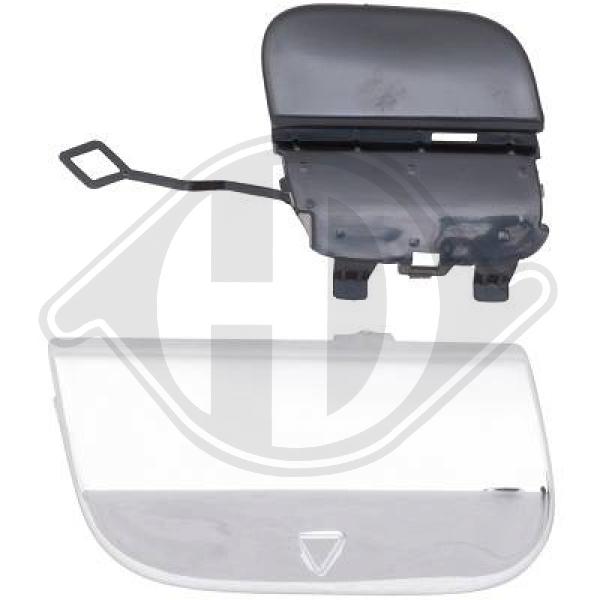 Mercedes GLE-Kl. W166 16->> - Klapa hak holujący