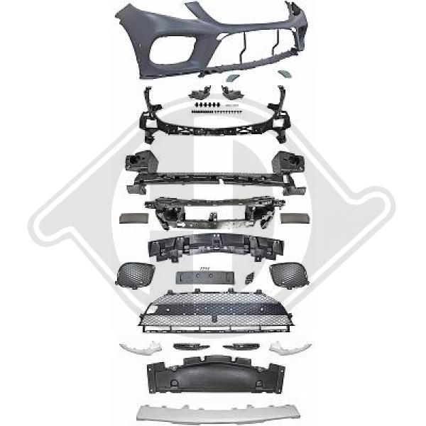 Mercedes GLE-Klasse (C292) 15-19 - Zderzak