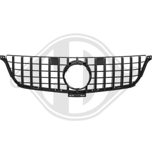 Mercedes M-Klasse (W166) 11-15 - Zestaw osłony chłodnicy