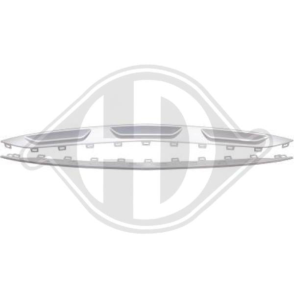 Mercedes GLE-Kl. W167 19->> - Kratka wentylacyjna zderzak