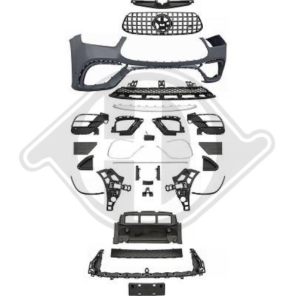 Mercedes GLE (V167) 19->> - Zderzak