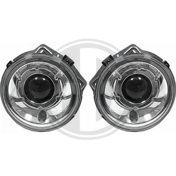 Mercedes G-Kl. W463 89->> - Zestaw reflektora głównego