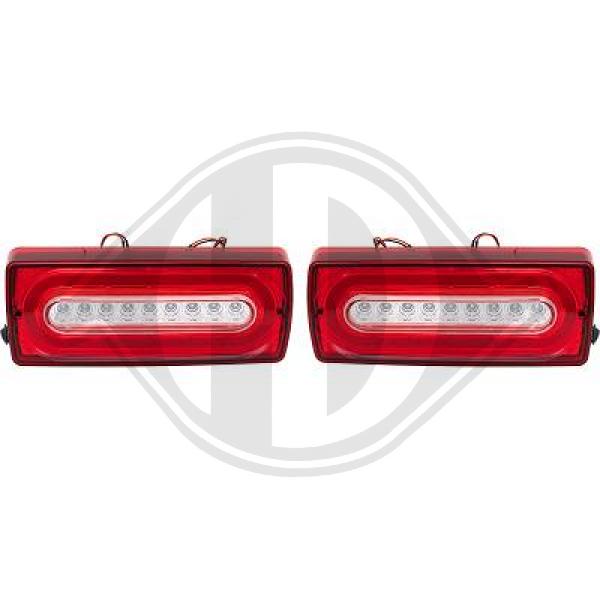Mercedes G-Kl. W463 89->> - Zestaw lampy tylnej