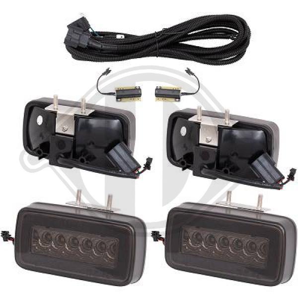 Mercedes G-Kl. W463 89->> - Lampy przeciwmgłowe tylne