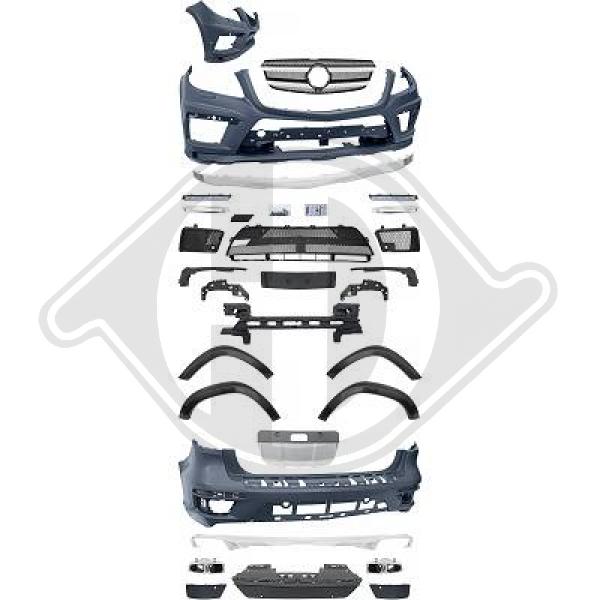 Mercedes GL-Klasse (X166) 12-19 - Zderzak