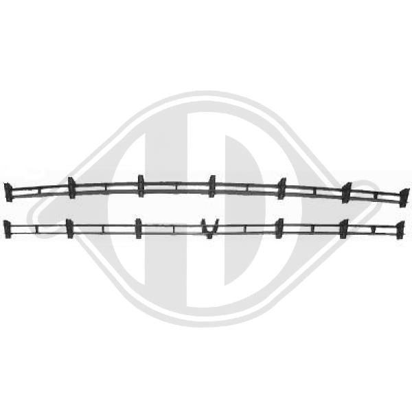 Opel Astra G 97-04 - Kratka wentylacyjna zderzak