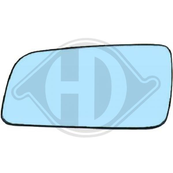 Opel Astra G 97-04 - Szkło lusterka lusterko zewnętrzne