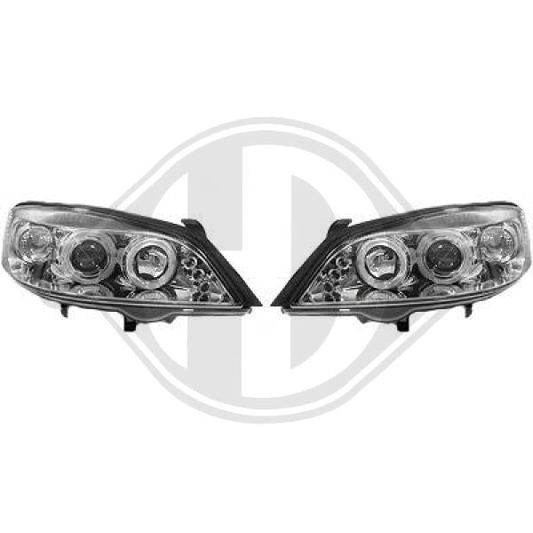 Opel Astra G 97-04 - Zestaw reflektora głównego