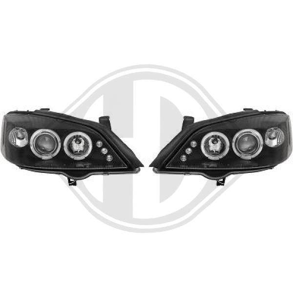 Opel Astra G 97-04 - Zestaw reflektora głównego