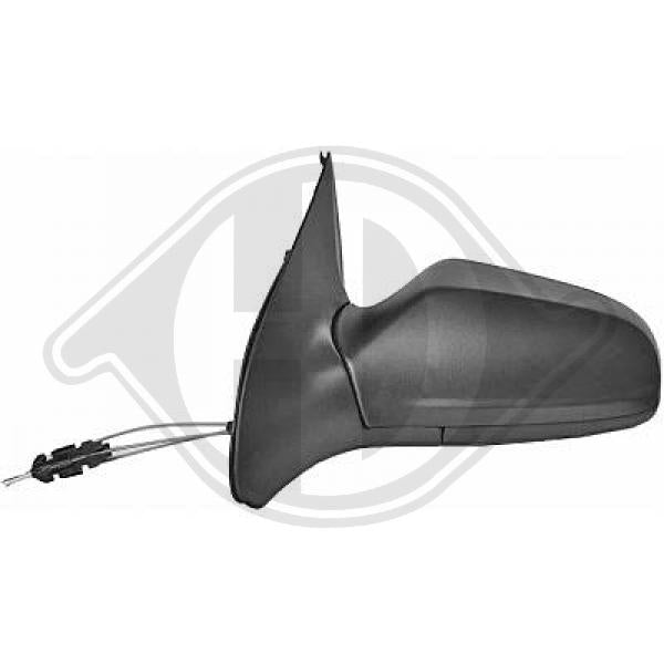 Opel Astra H 04-09 - Lusterko zewnętrzne