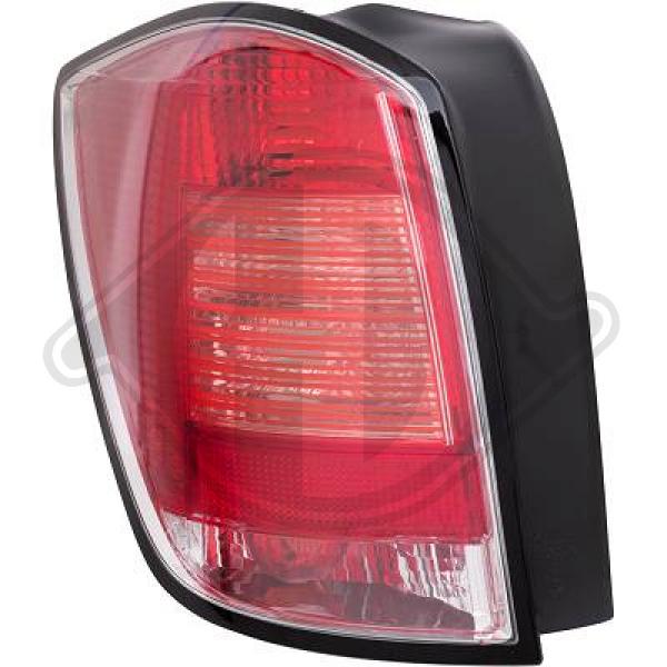 Opel Astra H 04-09 - Lampa tylna zespolona