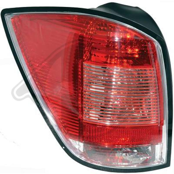 Opel Astra H 04-09 - Lampa tylna zespolona