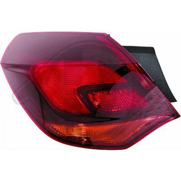 Opel Astra J 09-12 - Lampa tylna zespolona
