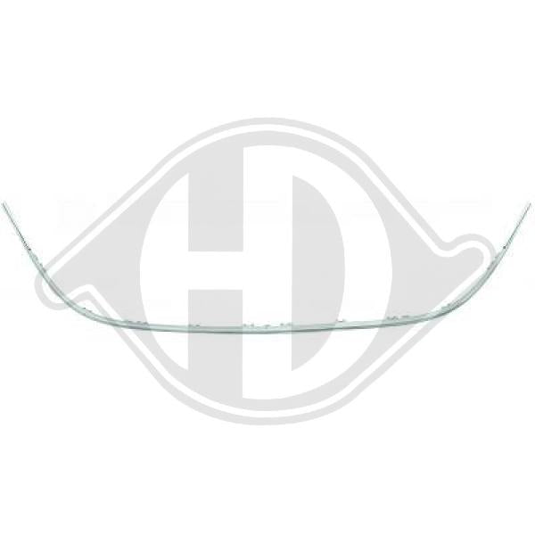 Opel Astra J 12->> - Listwa ozdobna / ochronna zderzak