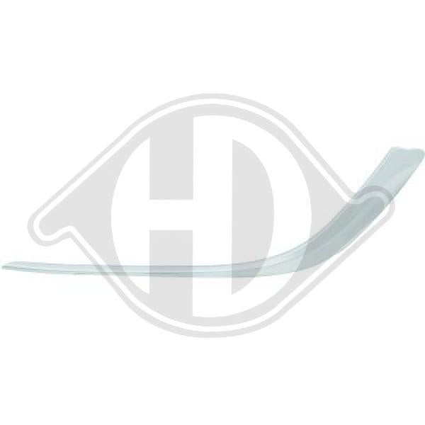 Opel Astra J 12->> - Listwa ozdobna / ochronna zderzak