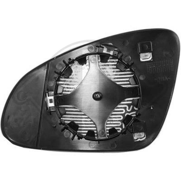 Opel Astra J 12->> - Szkło lusterka lusterko zewnętrzne