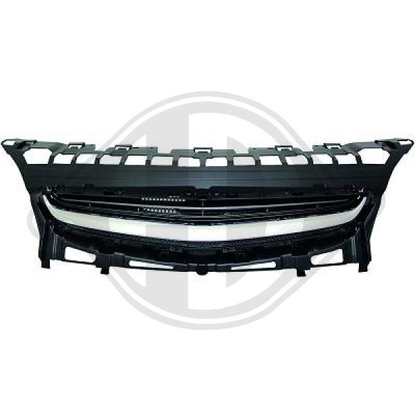 Opel Astra J 12->> - Kratka chłodnicy (grill)