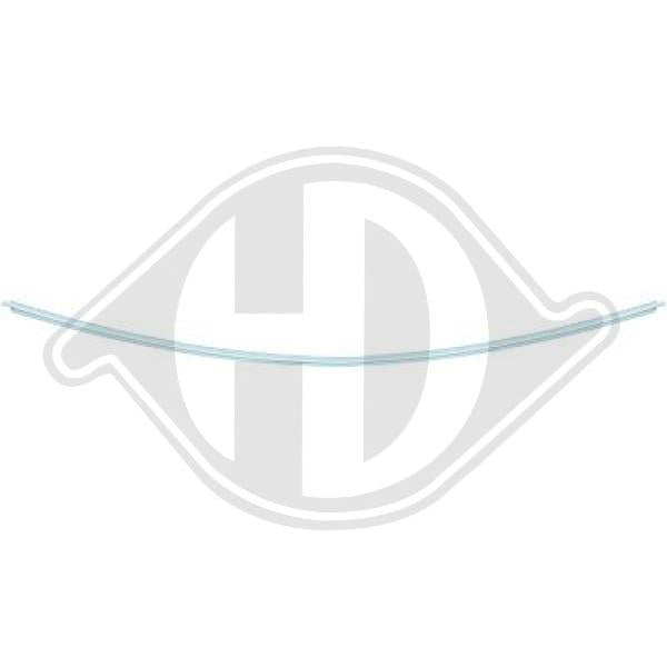 Opel Astra J 12->> - Listwa ozdobna / ochronna zderzak