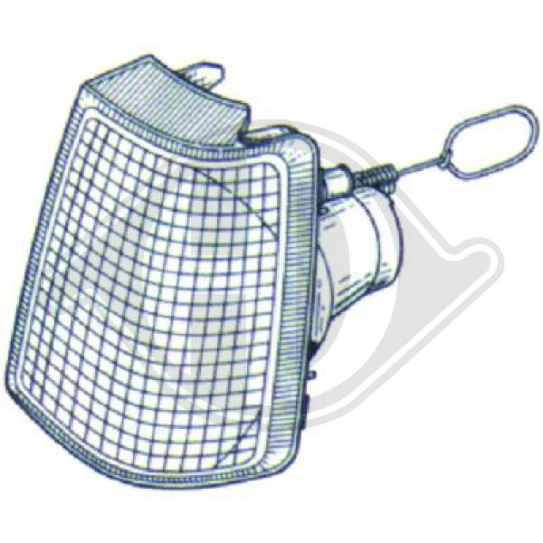 Opel Corsa A 90-93 - Lampa kierunkowskazu