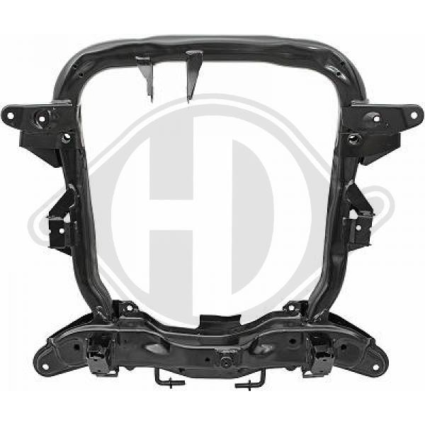 Opel Meriva 03-06 - Rama pomocnicza / wspornik agregatu