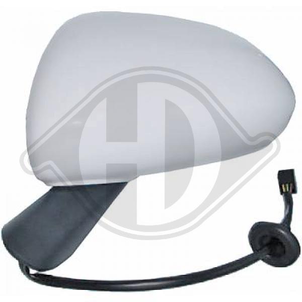 Opel Corsa E 3/5 trg. 15-19 - Lusterko zewnętrzne