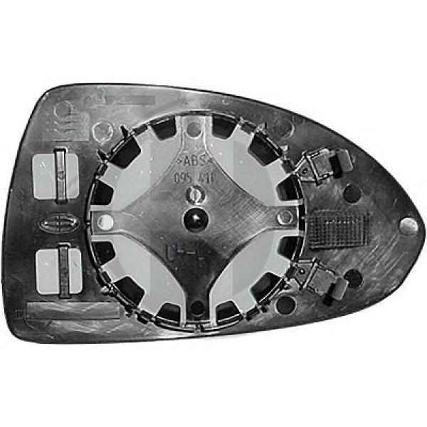 Opel Corsa D 3/5 trg. 11-15 - Szkło lusterka lusterko zewnętrzne