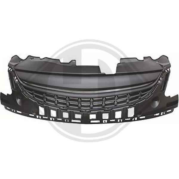 Opel Corsa D 3/5 trg. 11-14 - Kratka chłodnicy (grill)