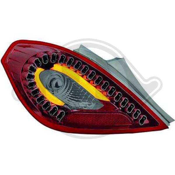 Opel Corsa D 3/5 trg. 06-10 - Zestaw lampy tylnej