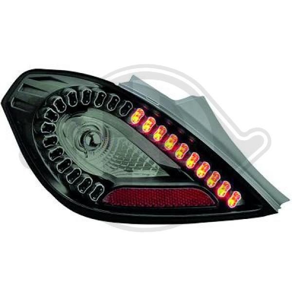 Opel Corsa D 3/5 trg. 06-10 - Zestaw lampy tylnej