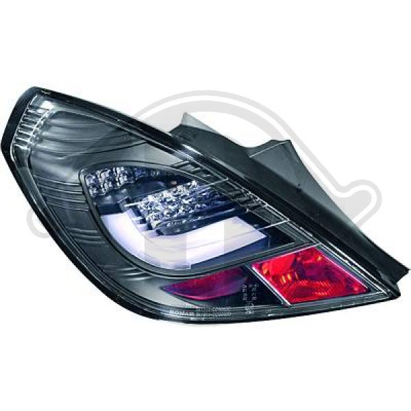 Opel Corsa D 3/5 trg. 06-10 - Zestaw lampy tylnej
