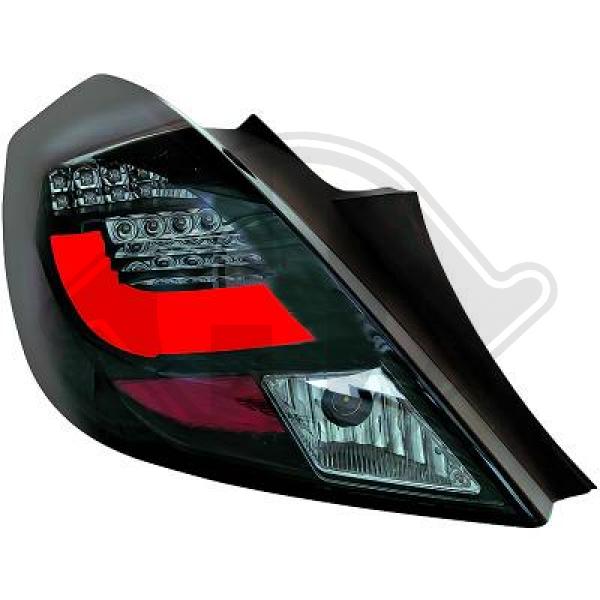 Opel Corsa D 3/5 trg. 06-10 - Zestaw lampy tylnej