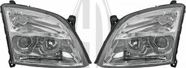 Opel Signum 03-05 - Zestaw reflektora głównego