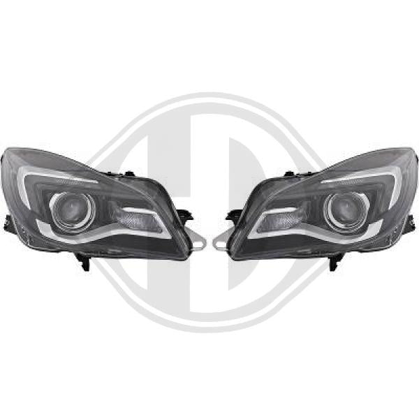 Opel Insignia Lim./Sportstourer 08-17 - Zestaw reflektora głównego