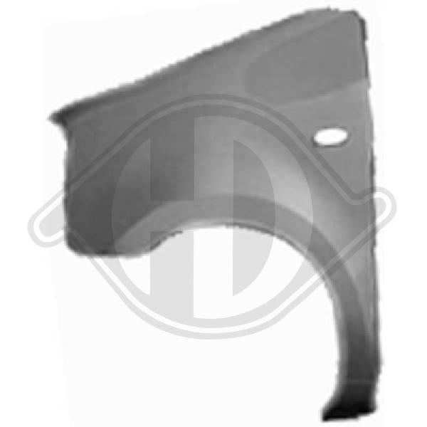 Opel Agila 03-07 - błotnik