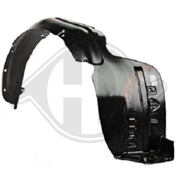 Opel Agila 00-03 - Poszycie Wnęka na koła