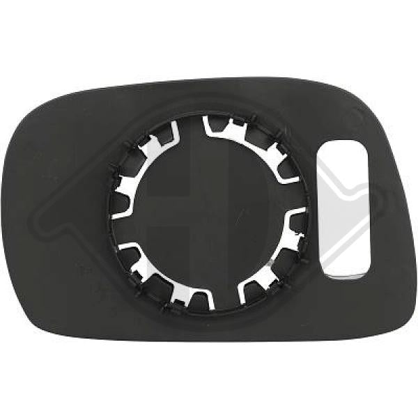 Opel Agila 03-07 - Szkło lusterka lusterko zewnętrzne