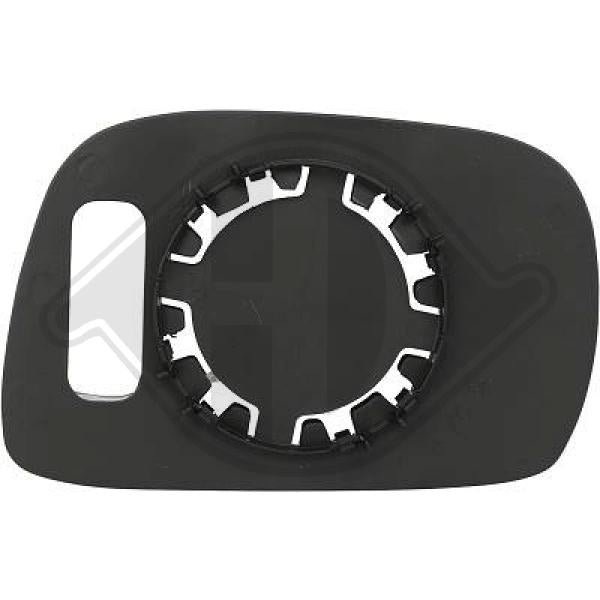 Opel Agila 00-03 - Szkło lusterka lusterko zewnętrzne