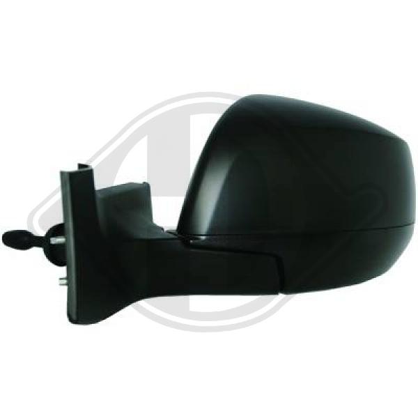 Opel Agila B 08->> - Lusterko zewnętrzne