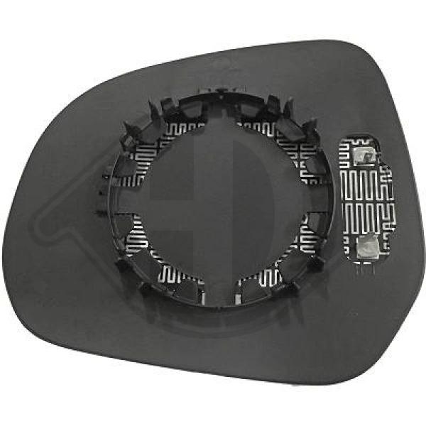 Opel Agila B 08->> - Szkło lusterka lusterko zewnętrzne