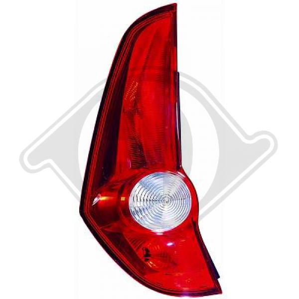 Opel Agila B 08->> - Lampa tylna zespolona
