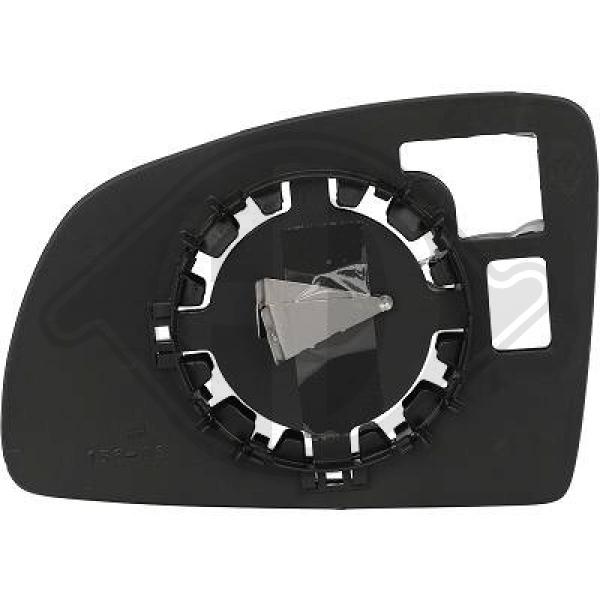 Opel Meriva 03-06 - Szkło lusterka lusterko zewnętrzne