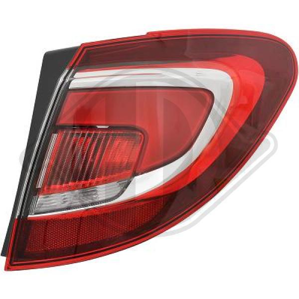 Opel Meriva 14->> - Lampa tylna zespolona