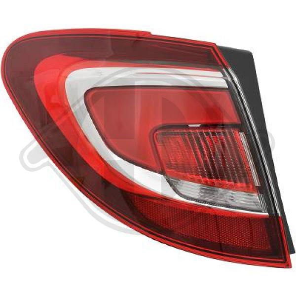 Opel Meriva 14->> - Lampa tylna zespolona